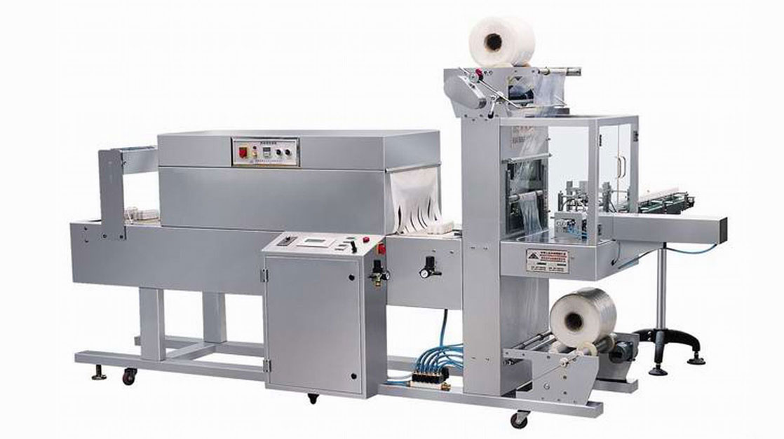 2 In 1 Thermal Shrink Tunnel Wrapping Machine FM5540 ,2 In 1 Thermal Shrink Tunnel Wrapping