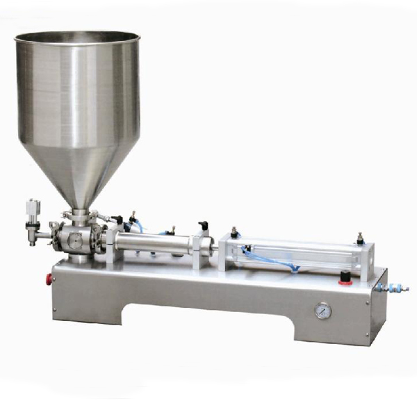 Semi-automatic Horizontal One Head Ointment Piston Pneumatic Filling Machine