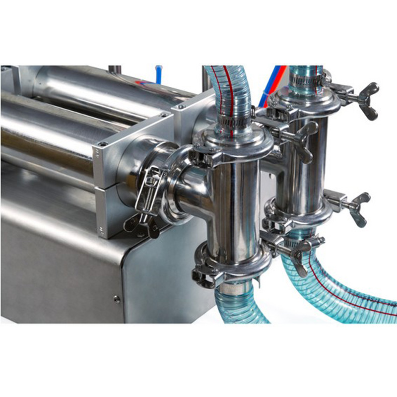 Double Heads Piston Pneumatic Liquid Filling Machine