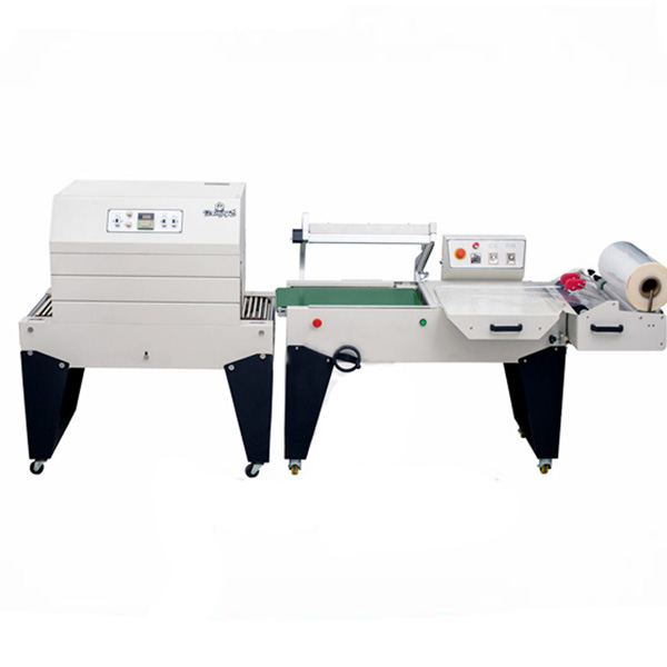 DFQC450 Pneumatic L Sealer & BS-A450 Shrink Tunnel Machine