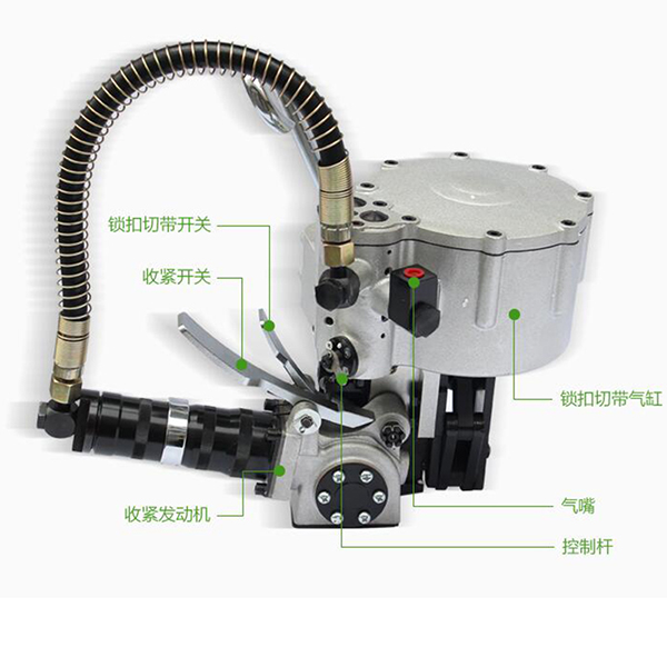 KZ-32 Pneumatic Combination Steel Strapping Tool