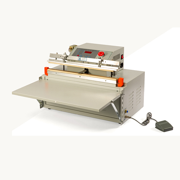 Commercial Desktop External Vacuum Packing Machine Continuous Band Sealer 