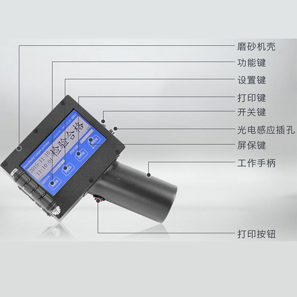 Portable Inkjet Batch Code Printer