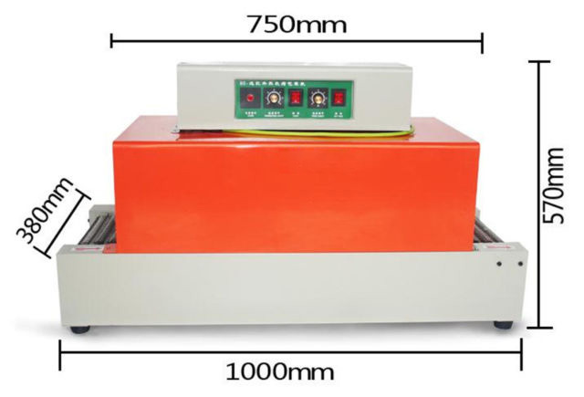 China Coal Group International Trading Company Exported Thermal Heat Shrink Packaging Machine to Russia