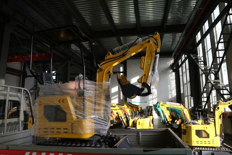 China Coal Group Sent Small Excavator To Guangdong